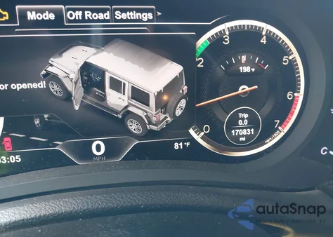 2016 Jeep Wrangler Unlimited Rubicon z USA, uszkodzony, nr VIN 1C4BJWFG7GL299542